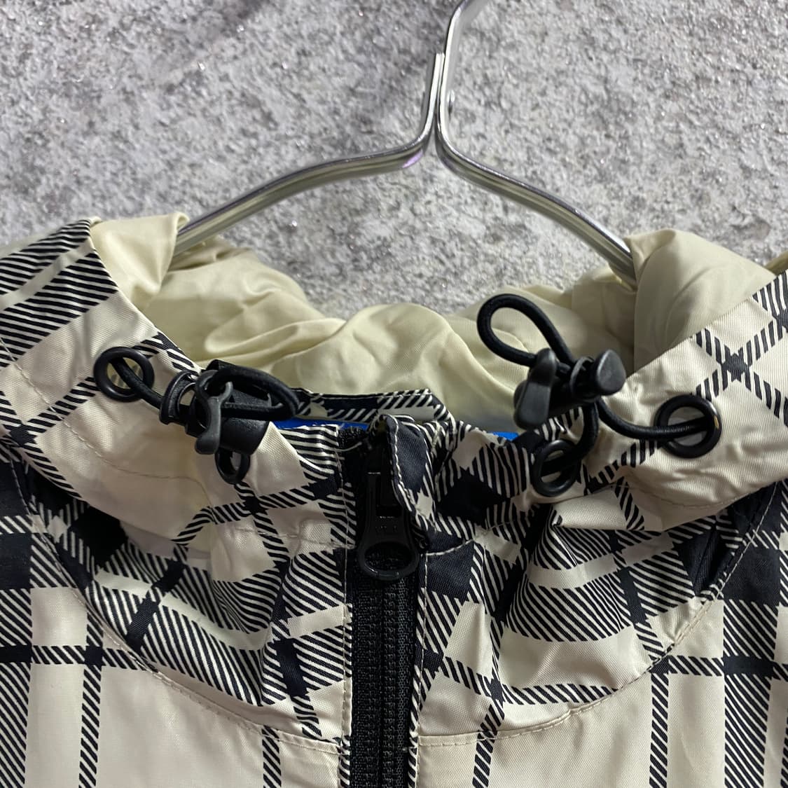 아디다스 레알 마드리드 체크패턴 바람막이 자켓 B4287  상품이미지5