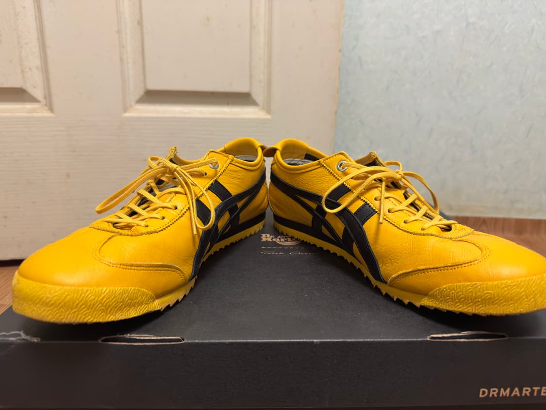 급처)오니츠카타이거 멕시코66 SD 옐로우 블랙 265 상품이미지4