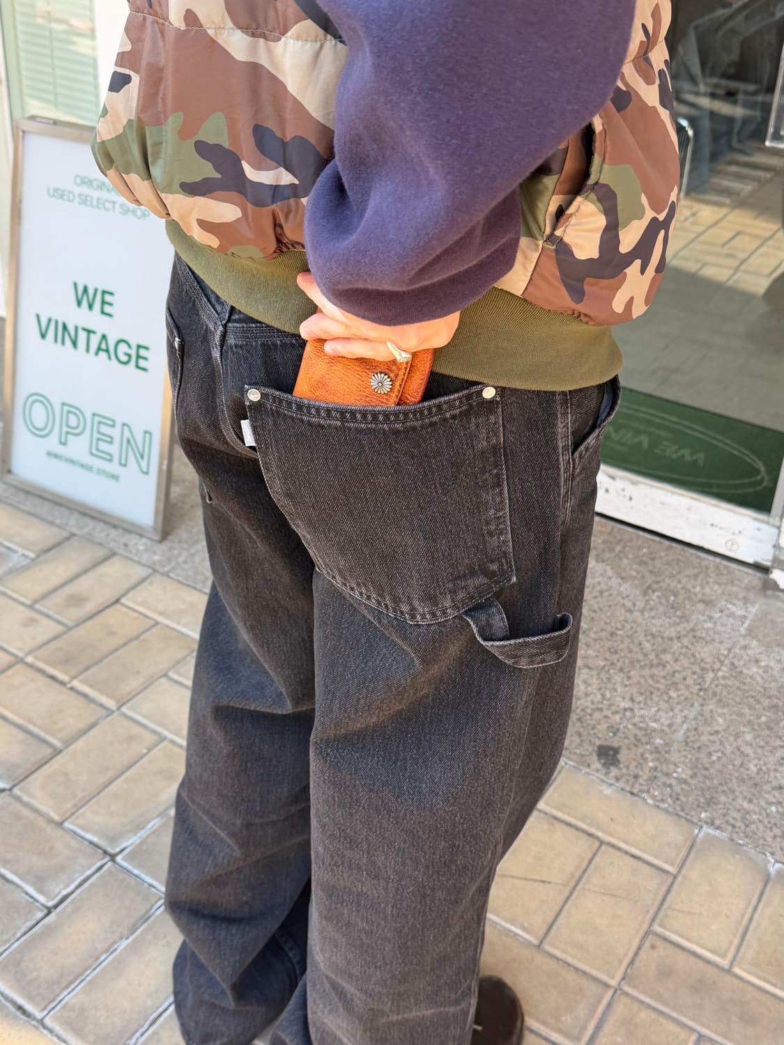 Vtg 빈티지 콘초 레더 월렛 (Brown) 상품이미지4