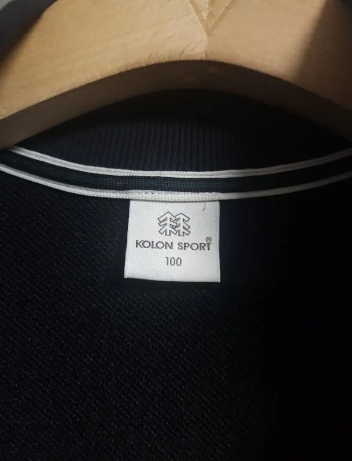 코오롱 하프집업 테리 맨투맨, L 상품이미지3