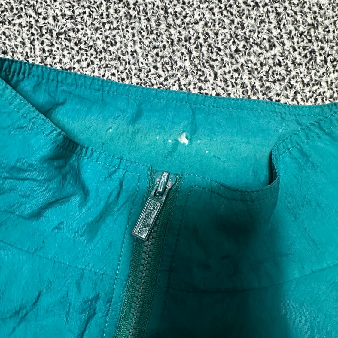 (XXL) 리복 올드스쿨 바람막이 자켓 그린/보라 상품이미지4