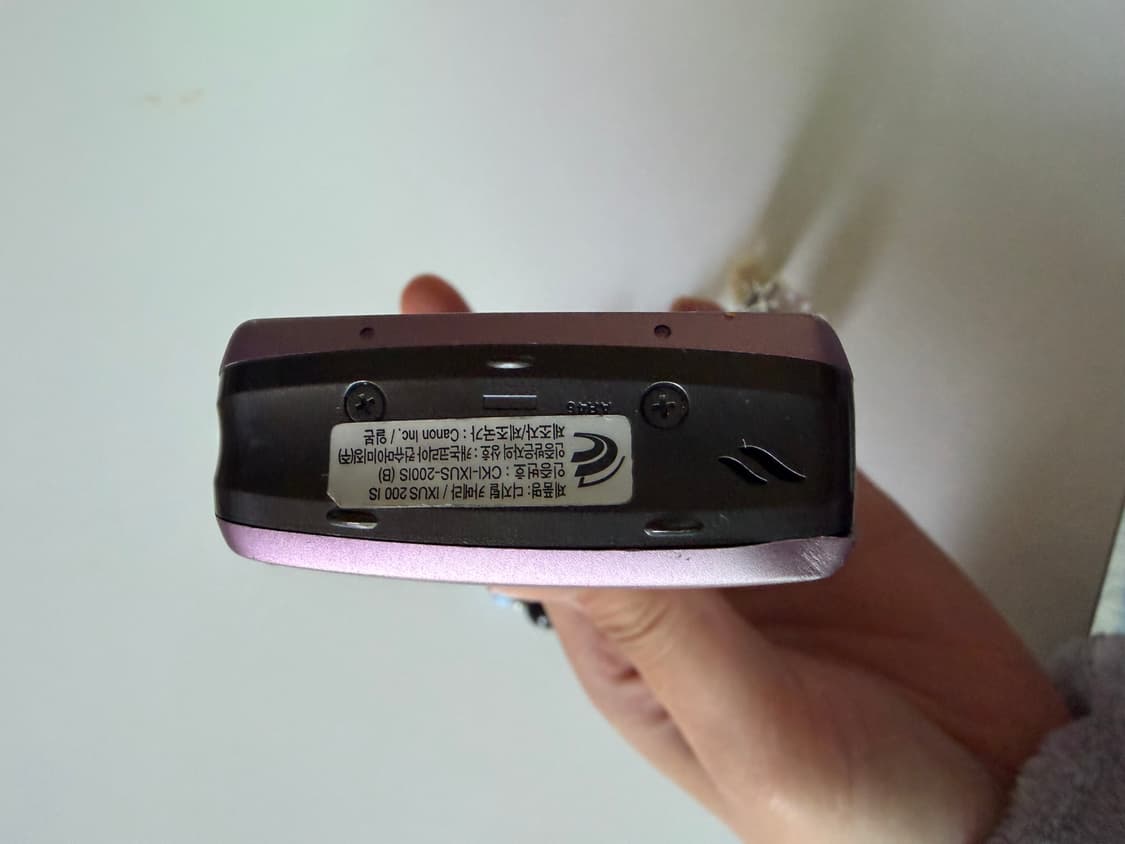 [민트급] 캐논 익서스 200is 희귀매물 핑크 작례포함 상품이미지4