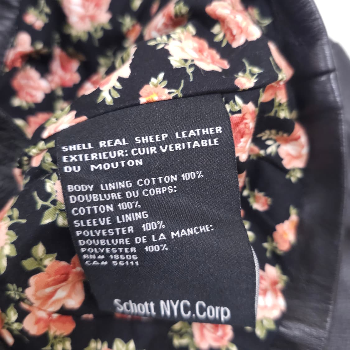 쇼트 쉽스킨 레더 자켓 상품이미지4