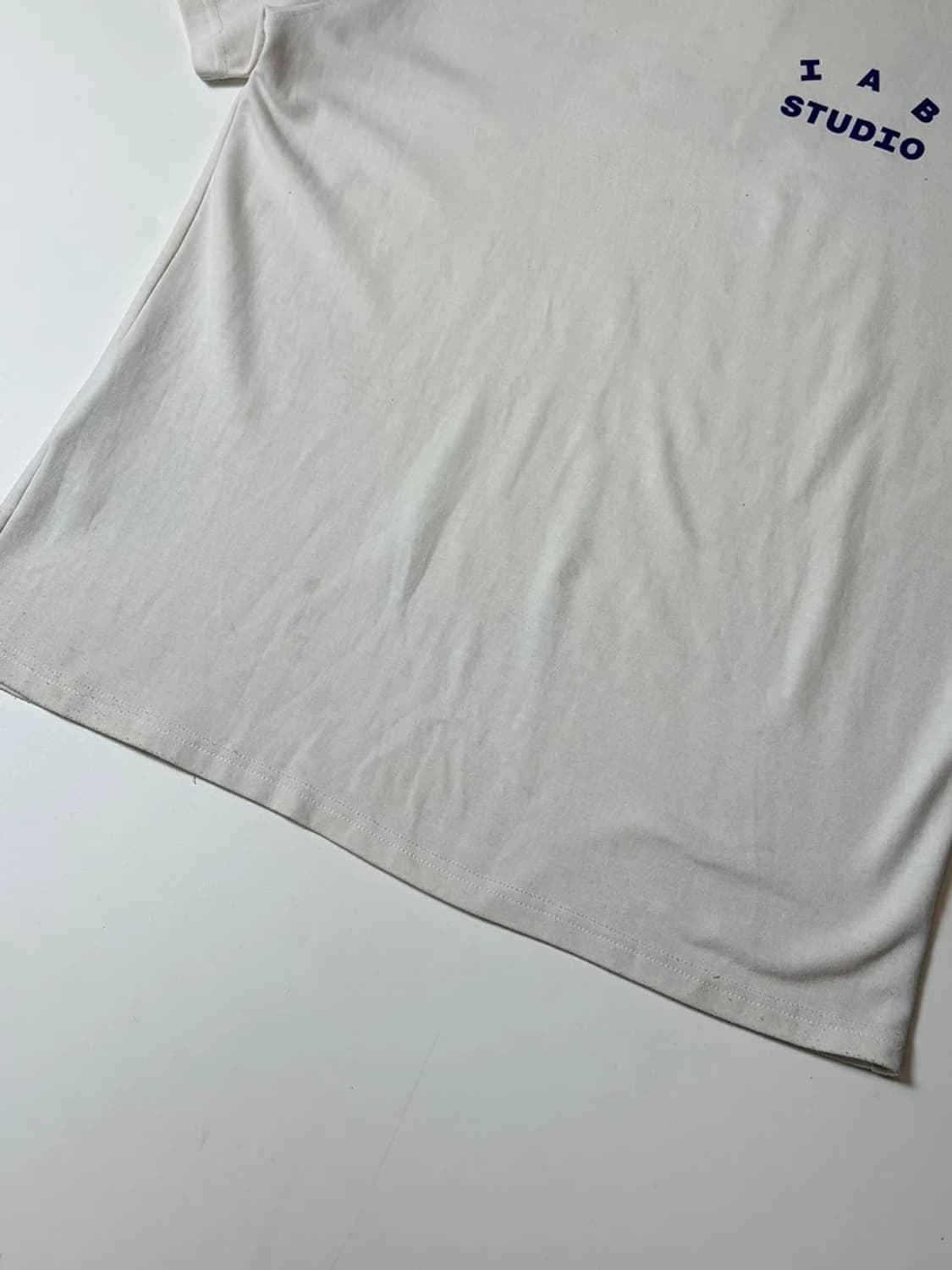 아이앱스튜디오 빅로고 오버핏 반팔 티셔츠 PN9565 상품이미지8