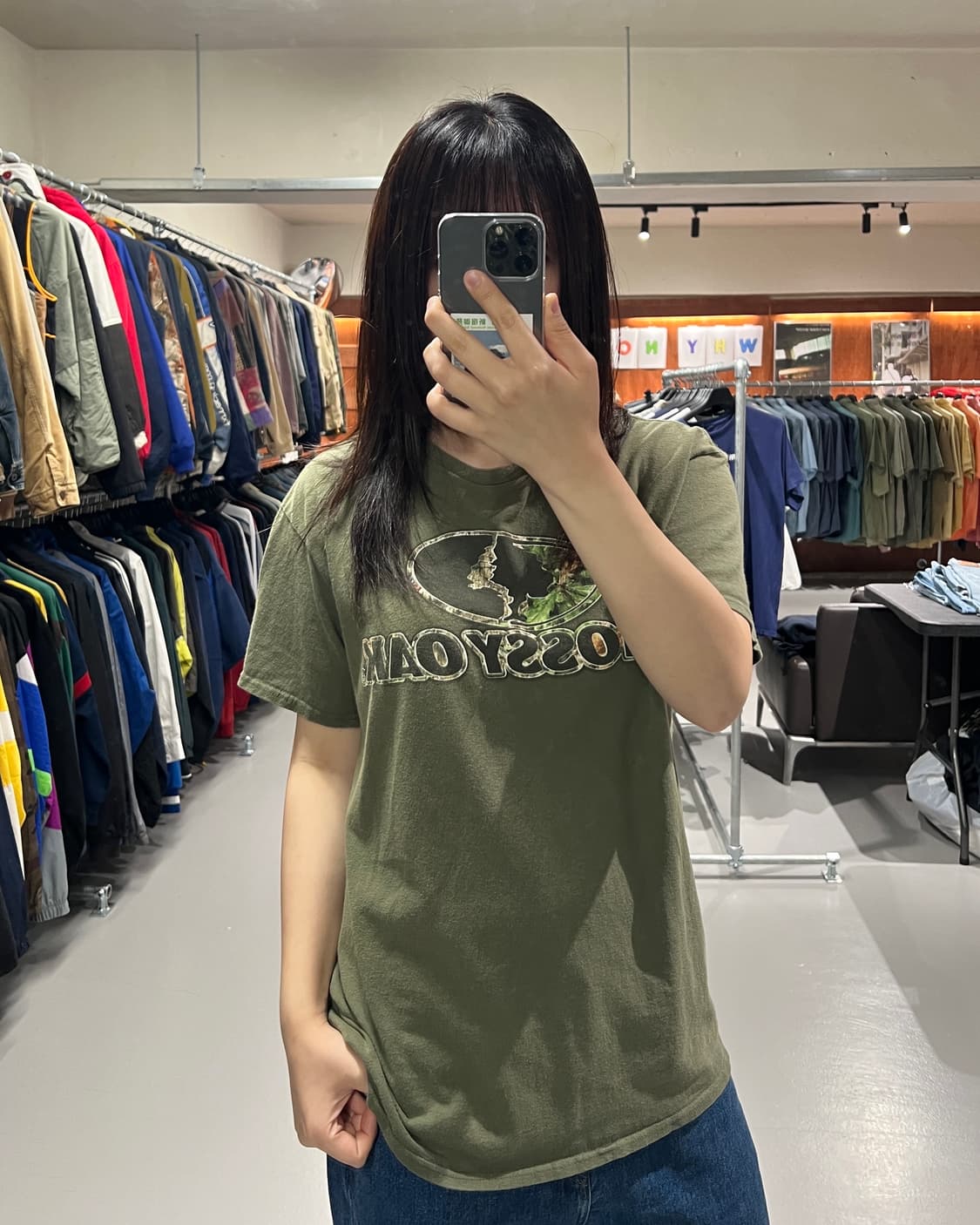90s Mossy oak 프린팅 티셔츠 상품이미지1
