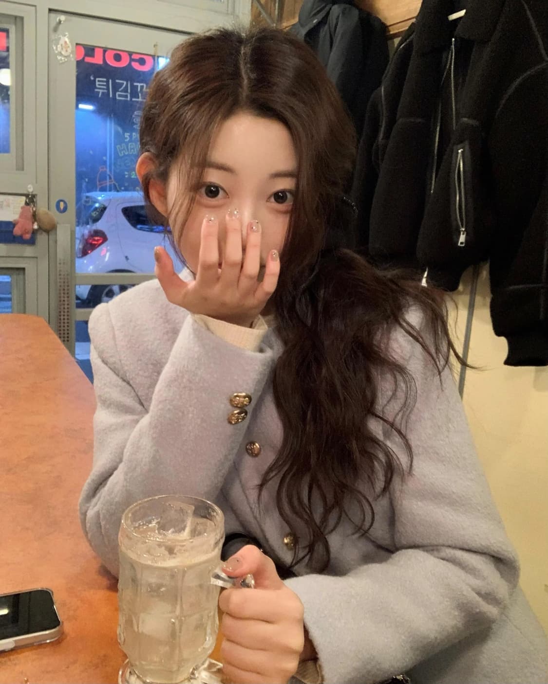 제니오 뉴 버니 부클 오버사이즈 자켓 아우터 상품이미지6