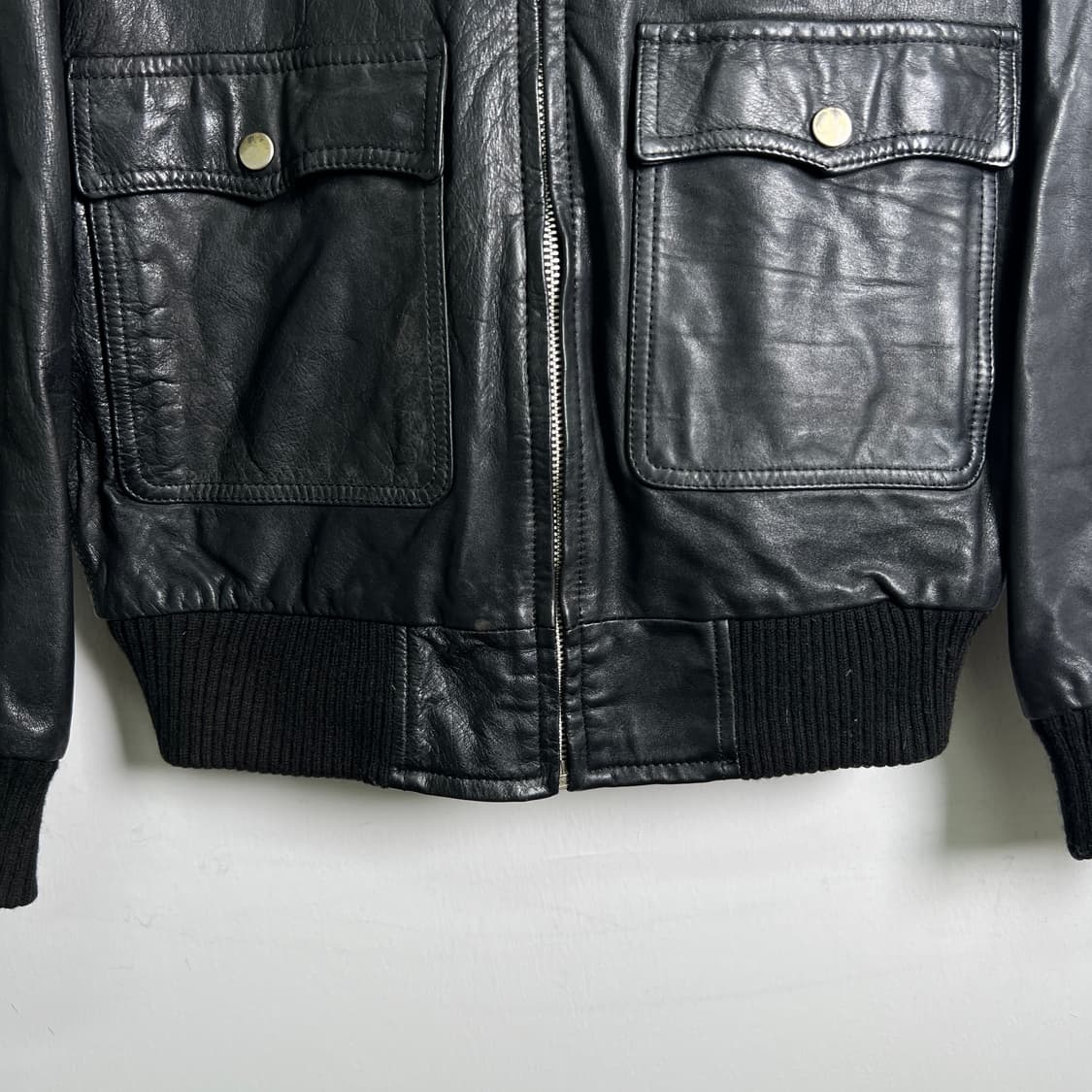 VTG 빈티지 레더 봄버 자켓  상품이미지4