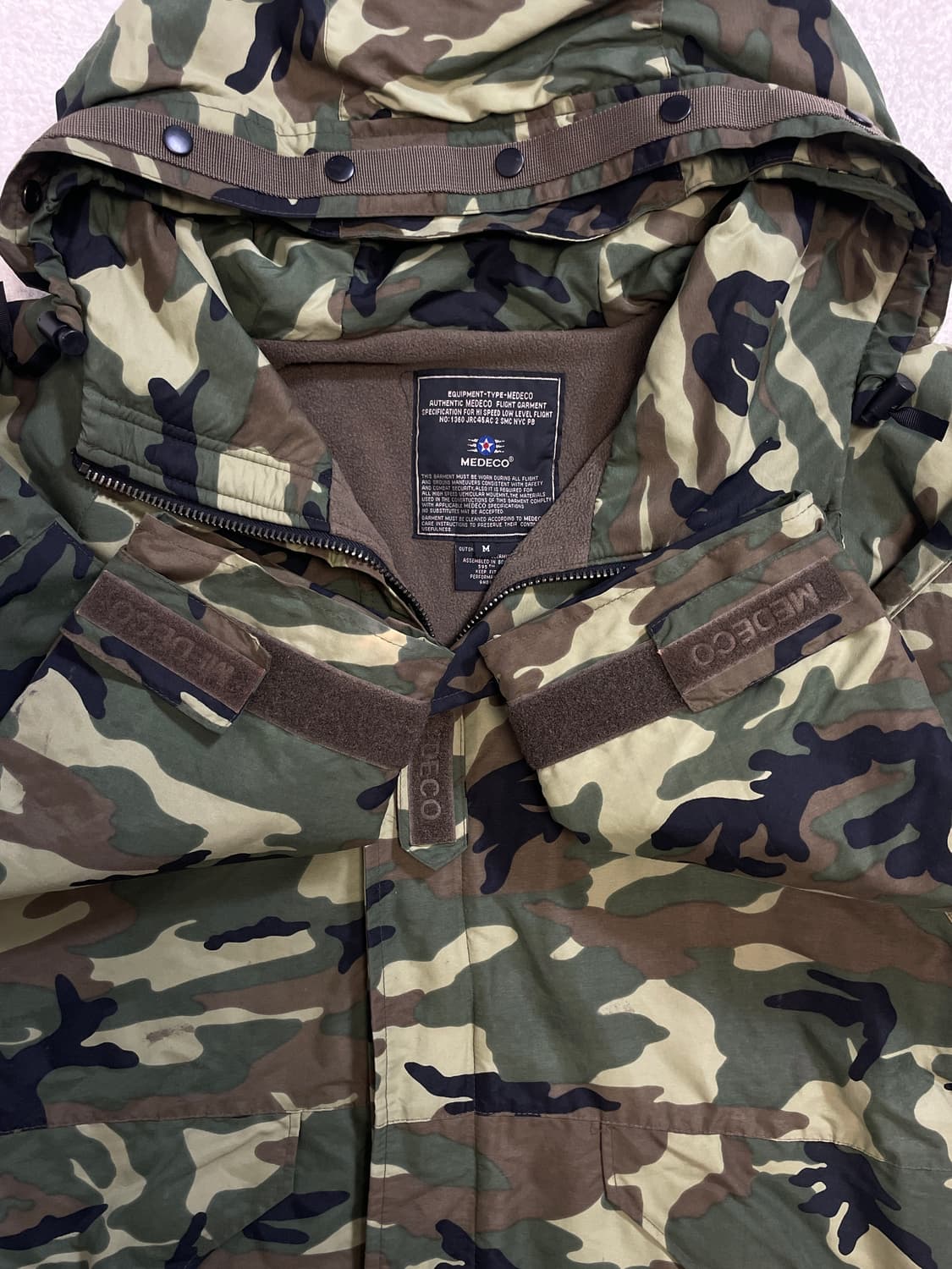 메데코 플리라이너 밀리터리자켓 상품이미지3