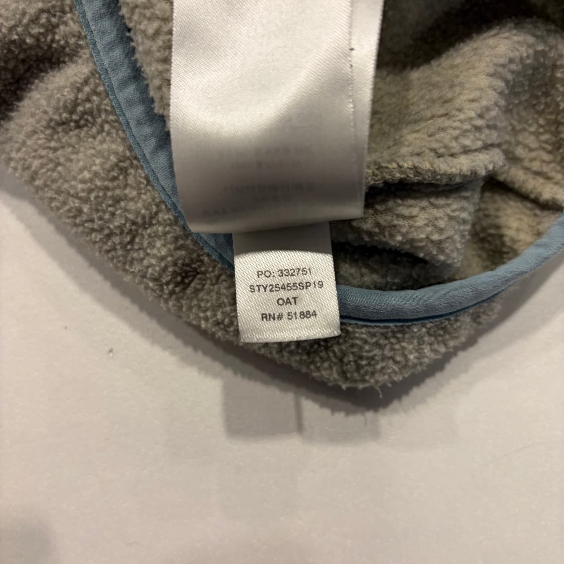 [M] 파타고니아 플라워 신칠라 플리스 풀오버 그레이 D294 상품이미지9