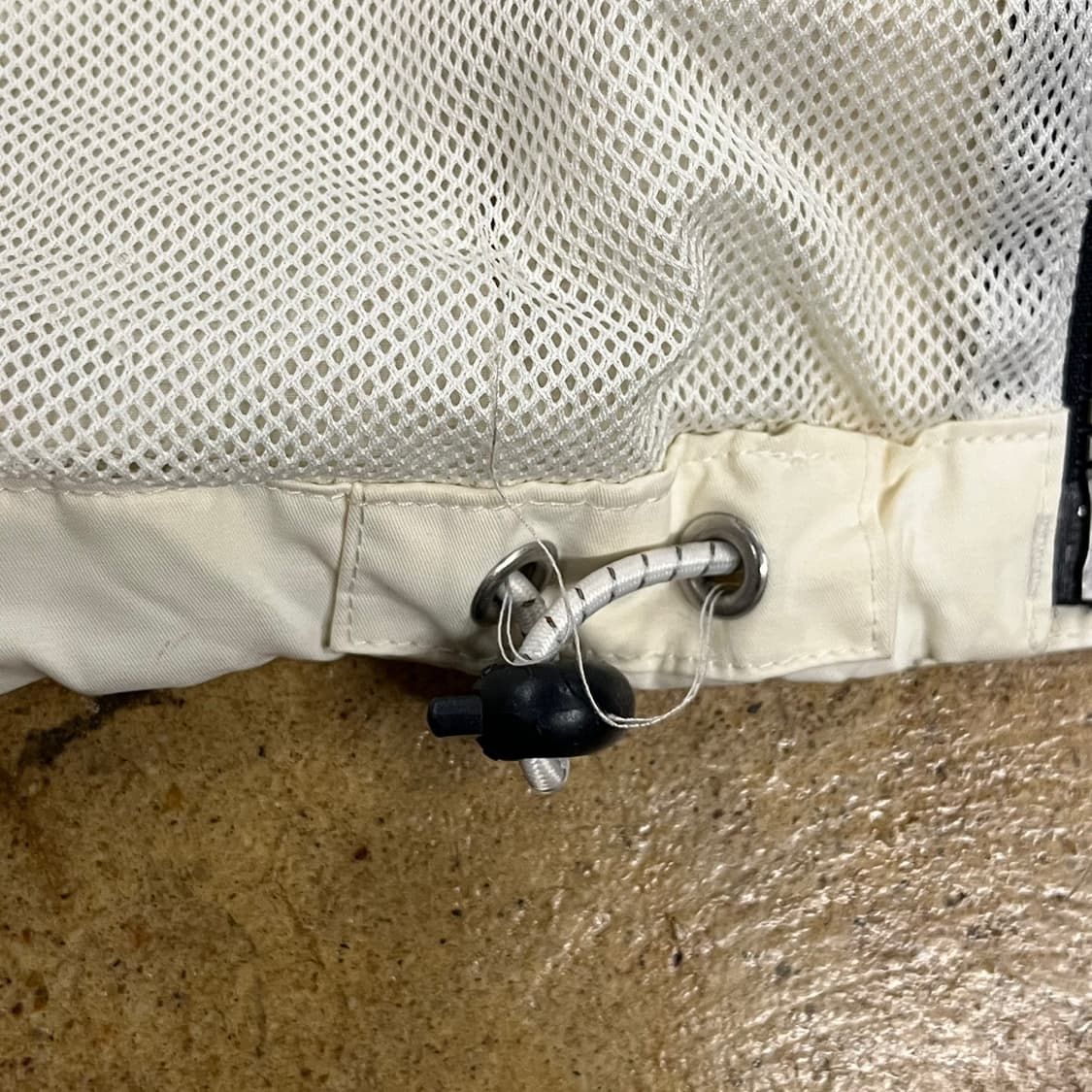 [정품/M] 노티카 화이트 배색 바람막이 점퍼 b15 상품이미지6