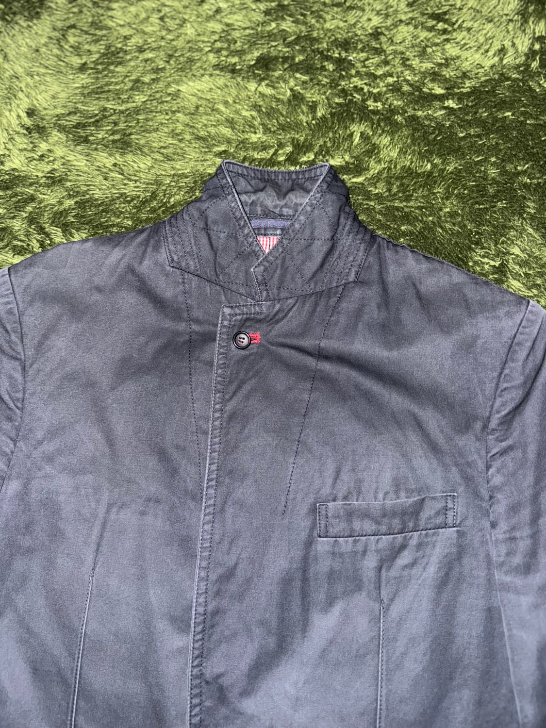 [S] 꼼데가르송 옴므 08AW 워시드 코튼 블레이저 자켓 상품이미지3