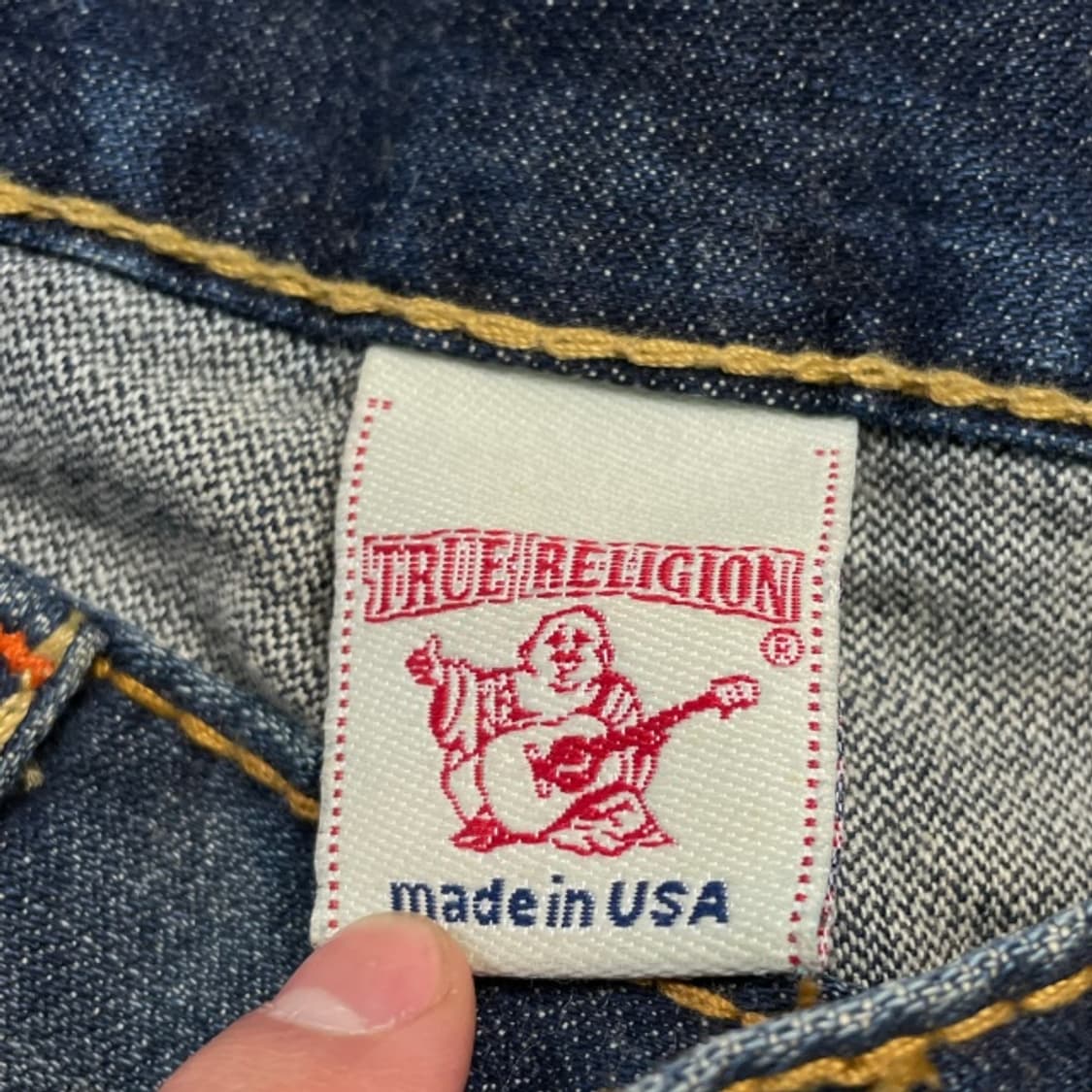 34 트루릴리전 레인보우 조이 부츠컷 팬츠 상품이미지3