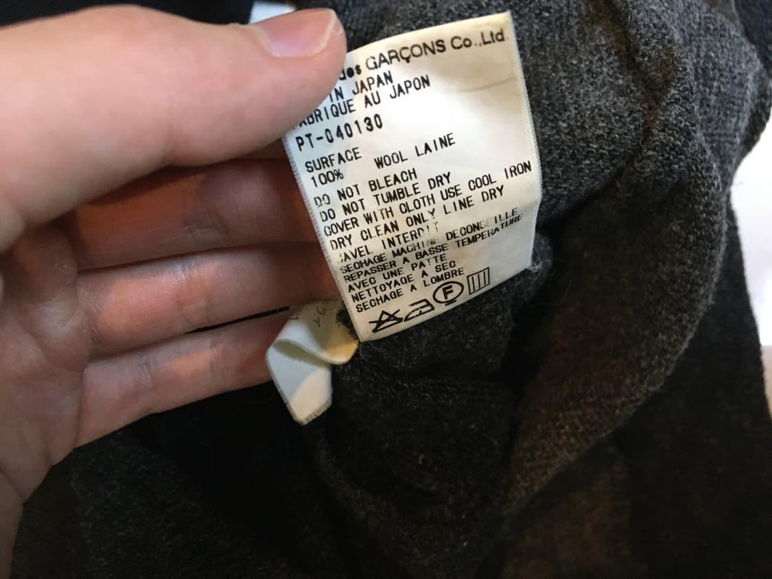 90's 꼼데가르송 옴므 플러스 니트 상품이미지4