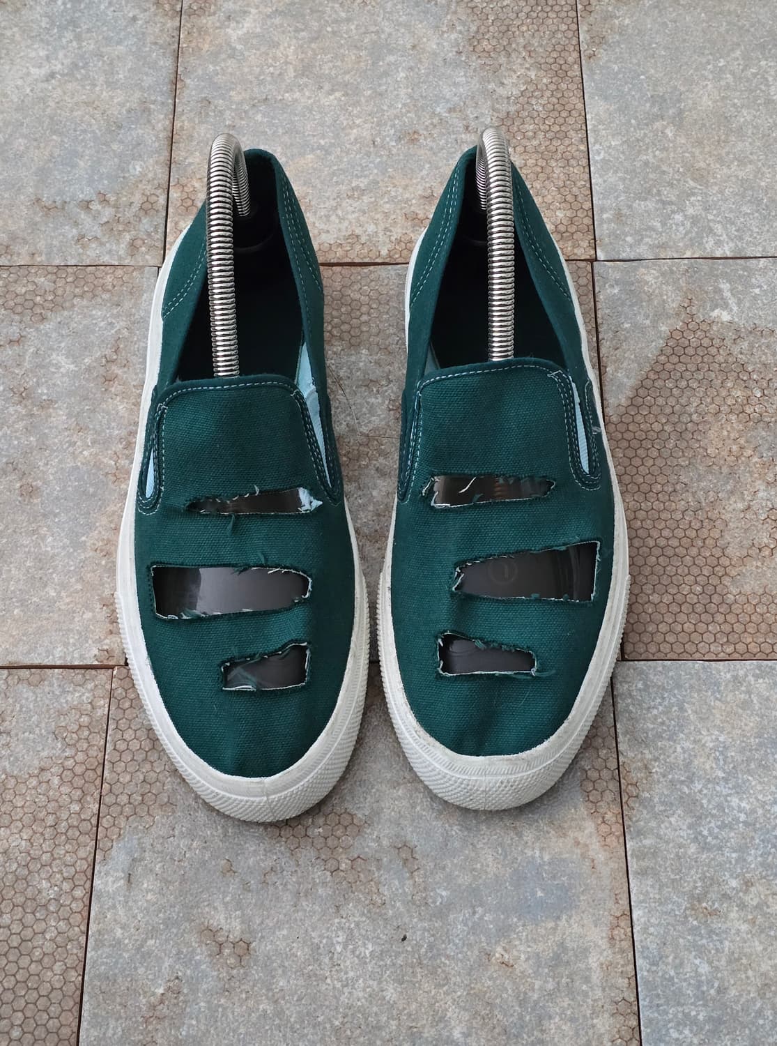 (265)꼼데가르송 옴므 플러스 데미지 슬립온  상품이미지2