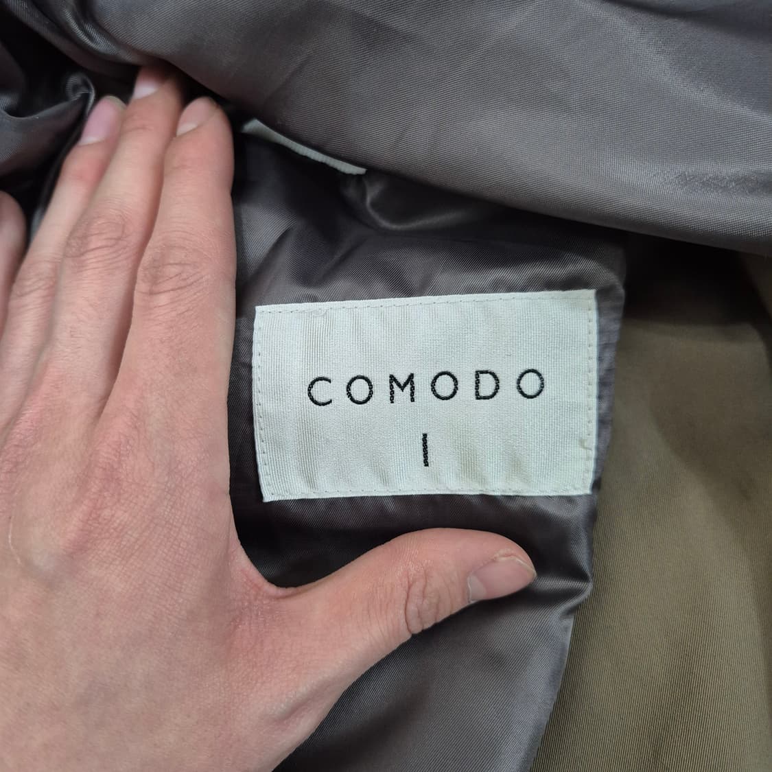 COMODO 코모도 폴리에스터 트렌치코트 XL(105) 상품이미지5