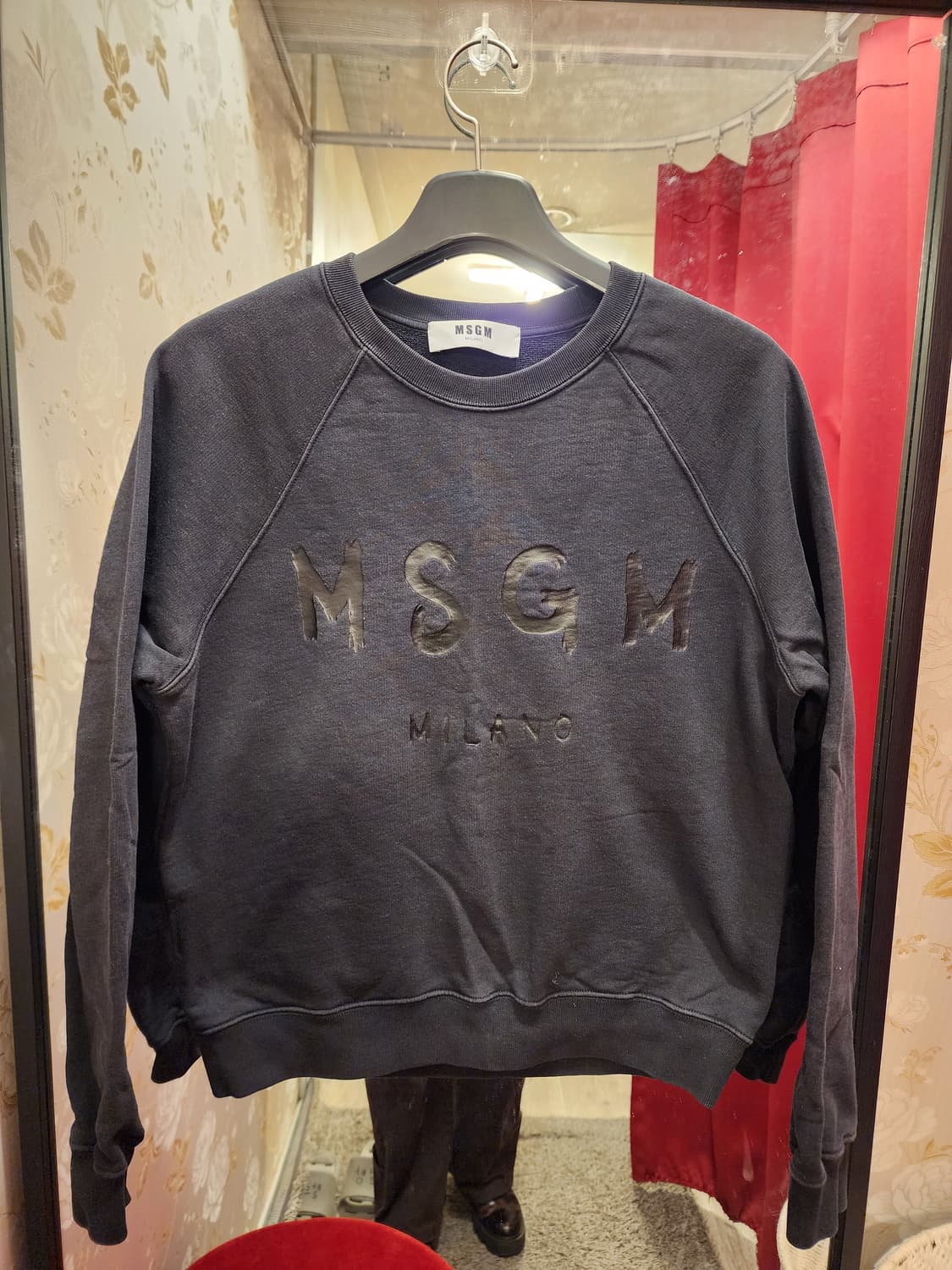 7/23 MSGM 밀라노 로고 맨투맨 상품이미지1