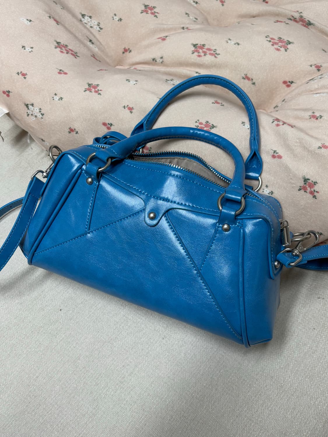 썬번프로젝트st 블루 토트백 크로스백 가방 상품이미지2