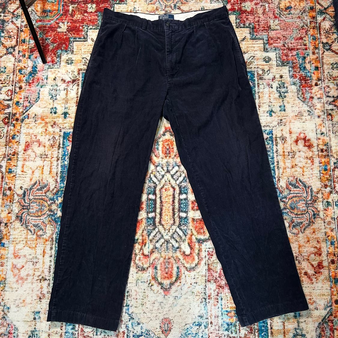 [36/36] 90s 폴로 랄프로렌 코듀로이 팬츠 네이비 상품이미지1