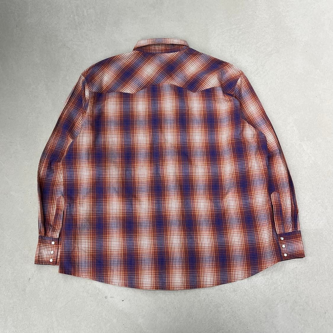 랭글러 투포켓 체크셔츠 s09198 상품이미지2