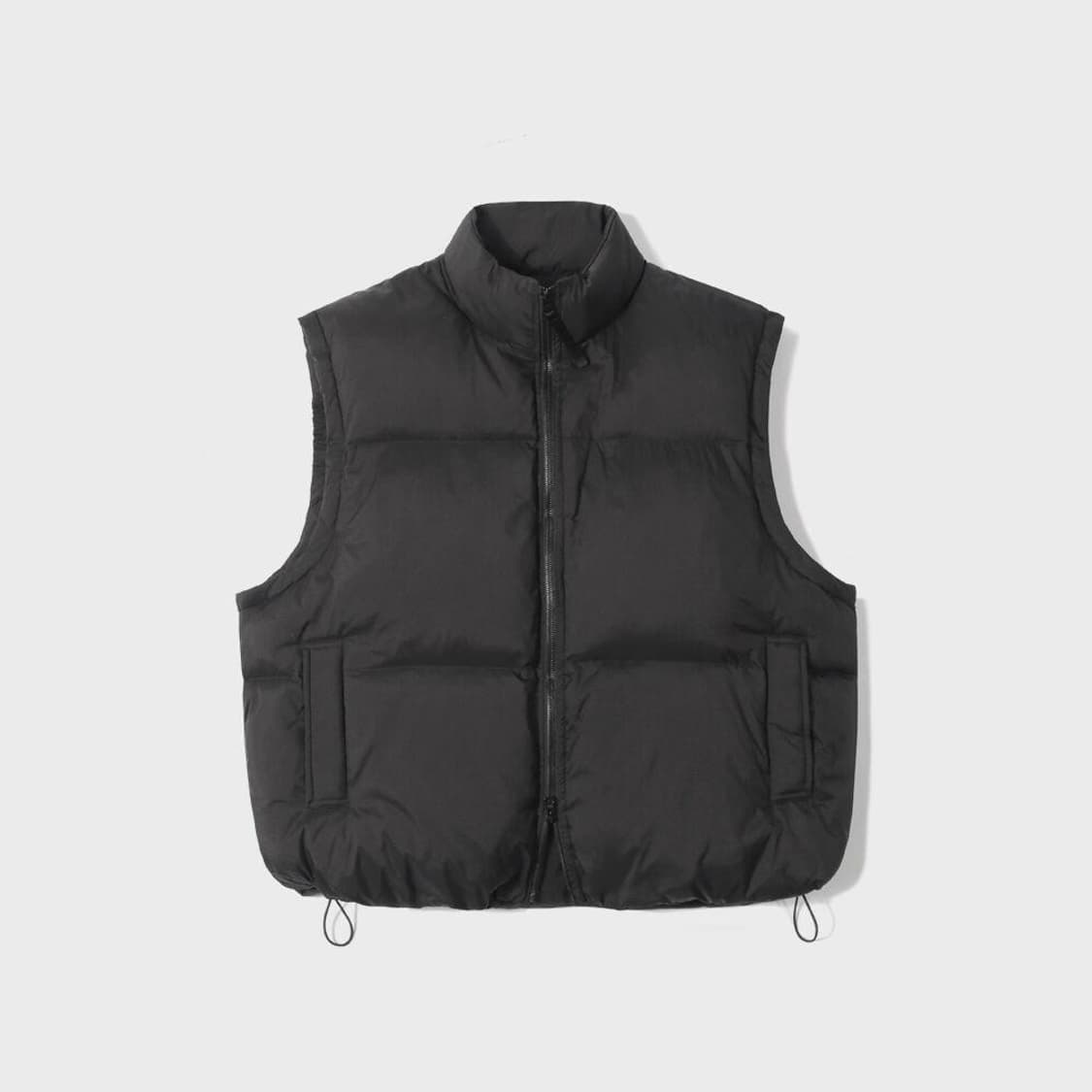 인더스트 덕다운 패딩베스트 블랙 2사이즈 민트급 상품이미지1