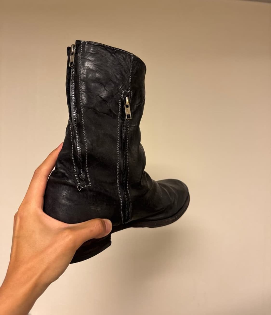 44) a1913 st3 double zip boots  상품이미지4