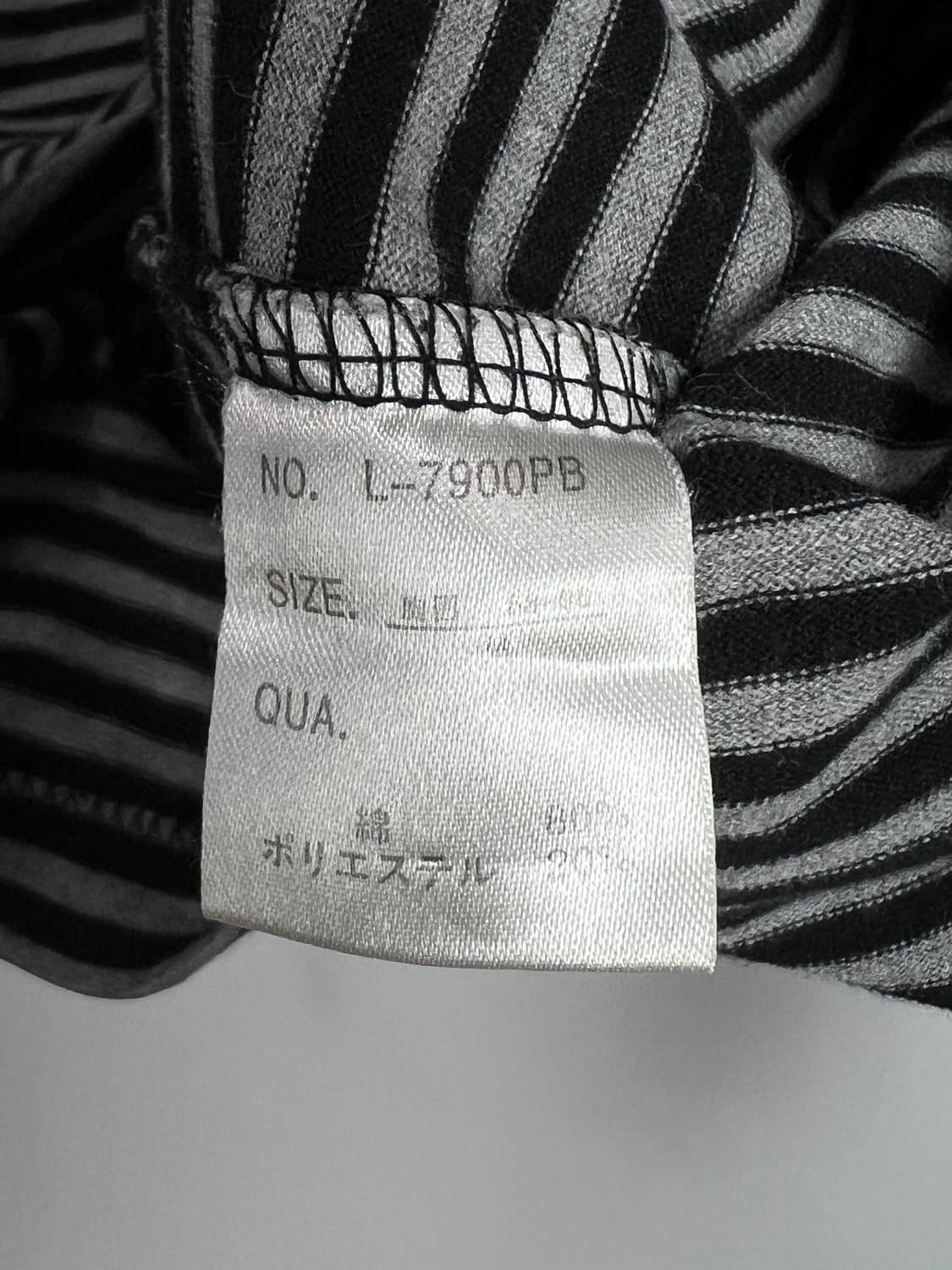 VILLAND 스트라이프 롱 슬리브 상품이미지5