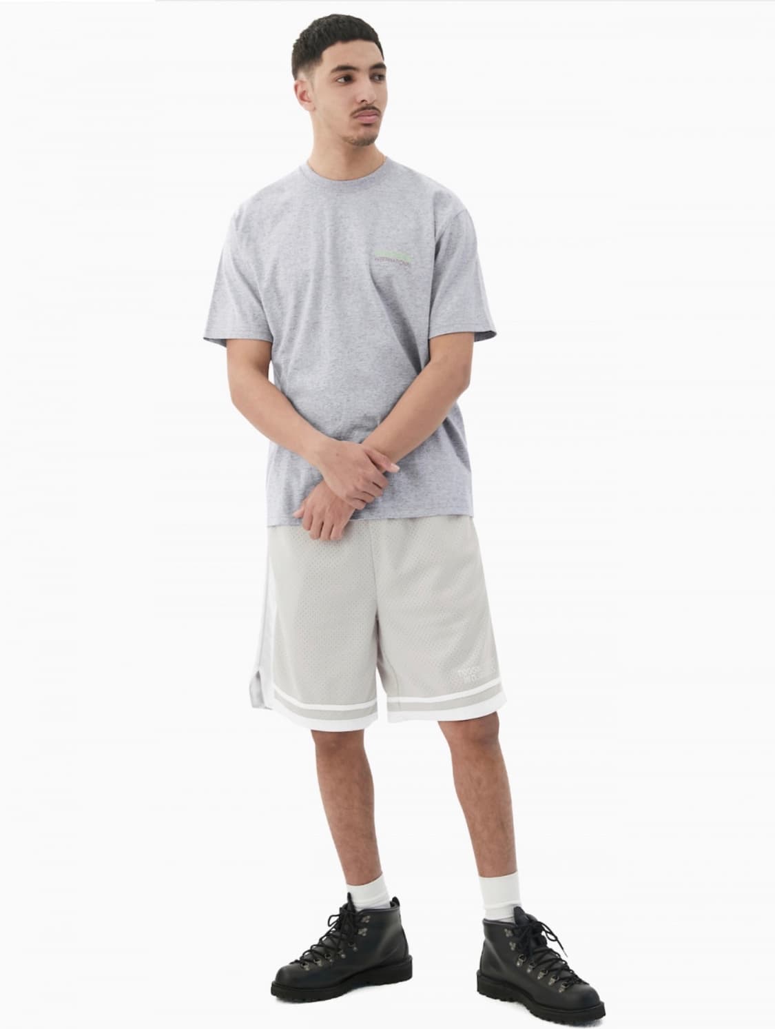 Mesh Basketball Short Silver 상품이미지3