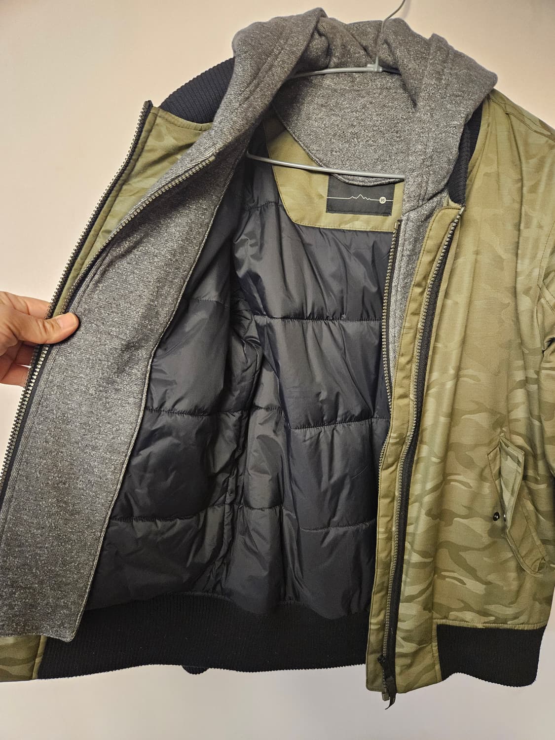 블랙야크 후드탈부착패딩자켓3회착신품급ㅡ해운대 상품이미지5