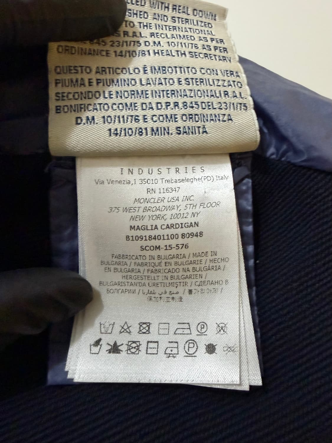 몽클레어 정품 니트패딩 상품이미지8