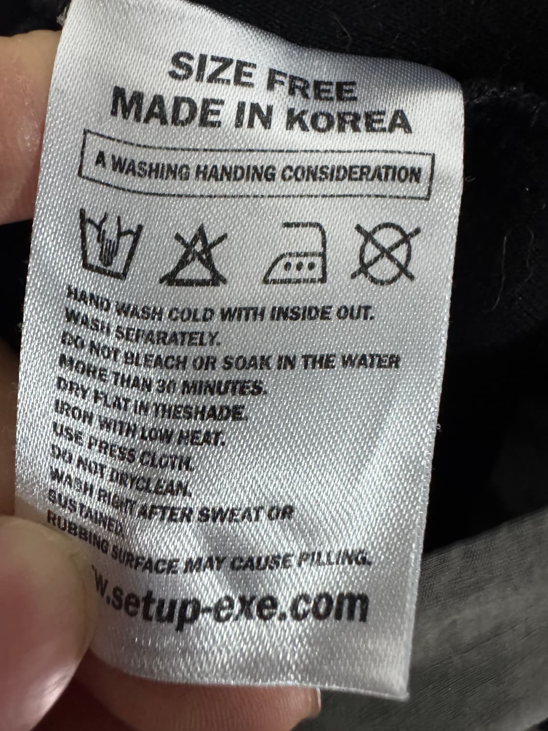 희귀!! 셋업이엑스이 엑스 버클 빈티지 스웻 후드티 F 상품이미지5