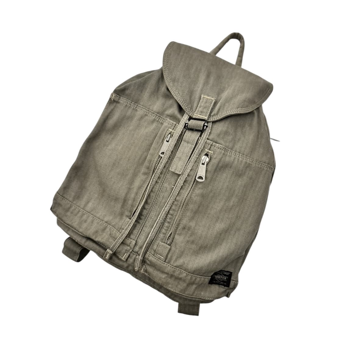 포터 페이지 헤링본 럭색 백팩 카키 상품이미지1