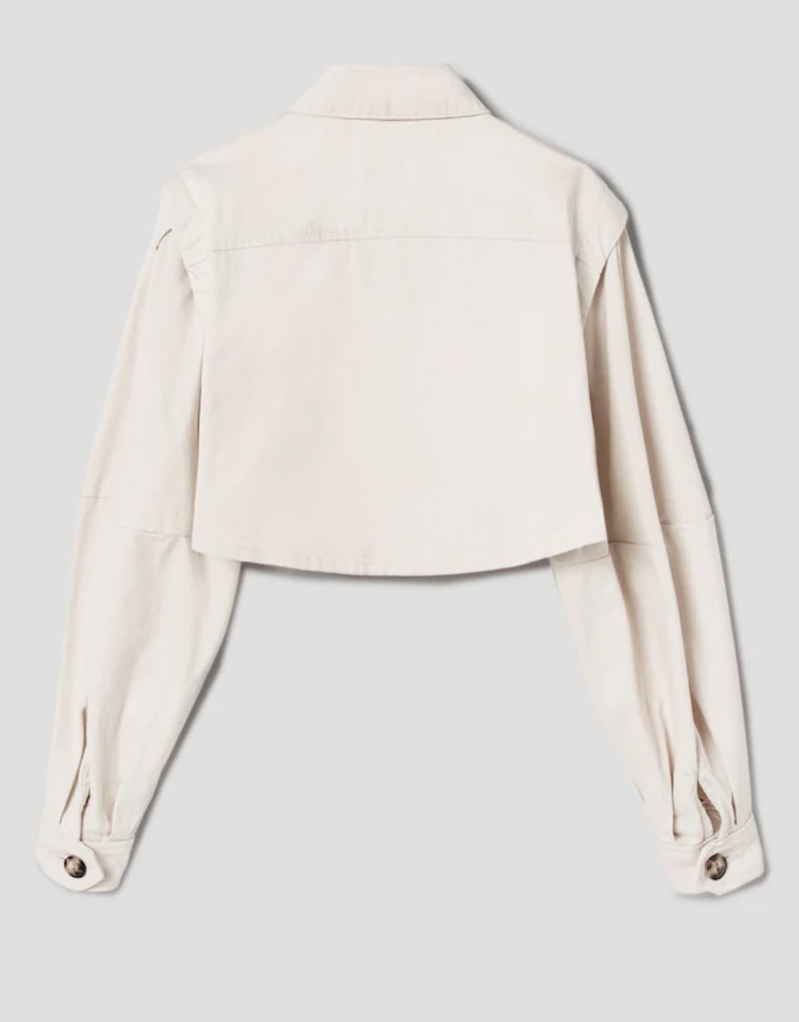 LEINWANDE Short Shirts Jacket - White 상품이미지9