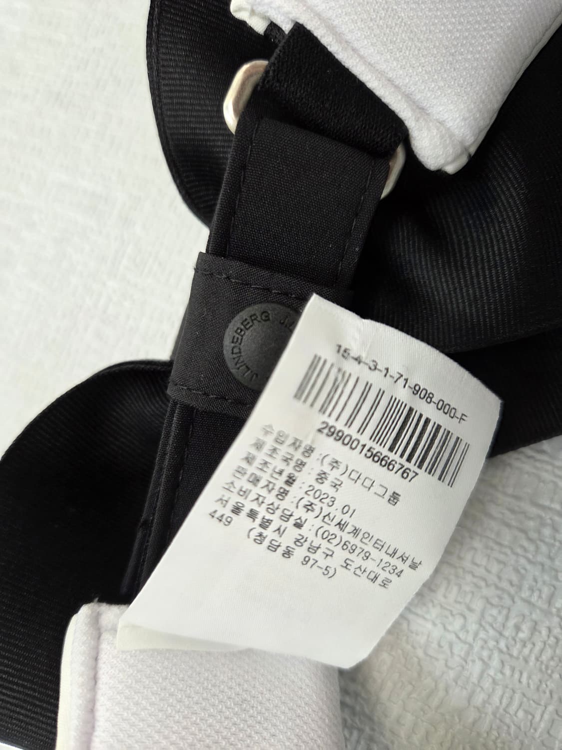 제이린드버그   리본 썬바이저 골프모자 상품이미지5