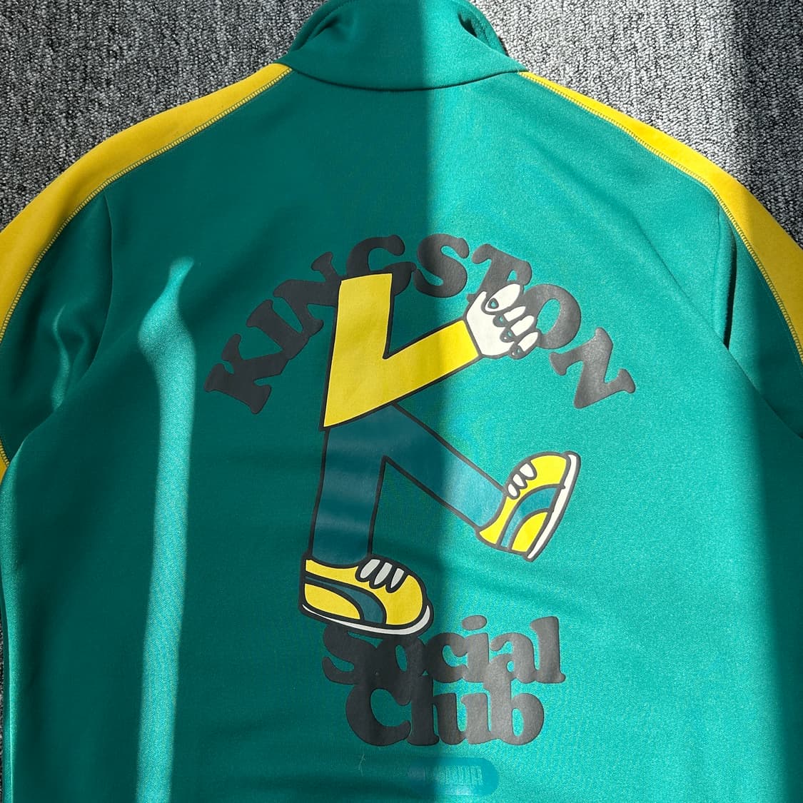 퓨마 그린 킹스톤 트랙탑 져지 상품이미지6