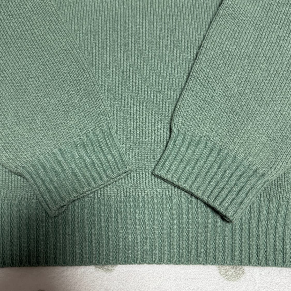 AJOBYAJO 아조바이아조 울 니트 후드 민트 상품이미지6