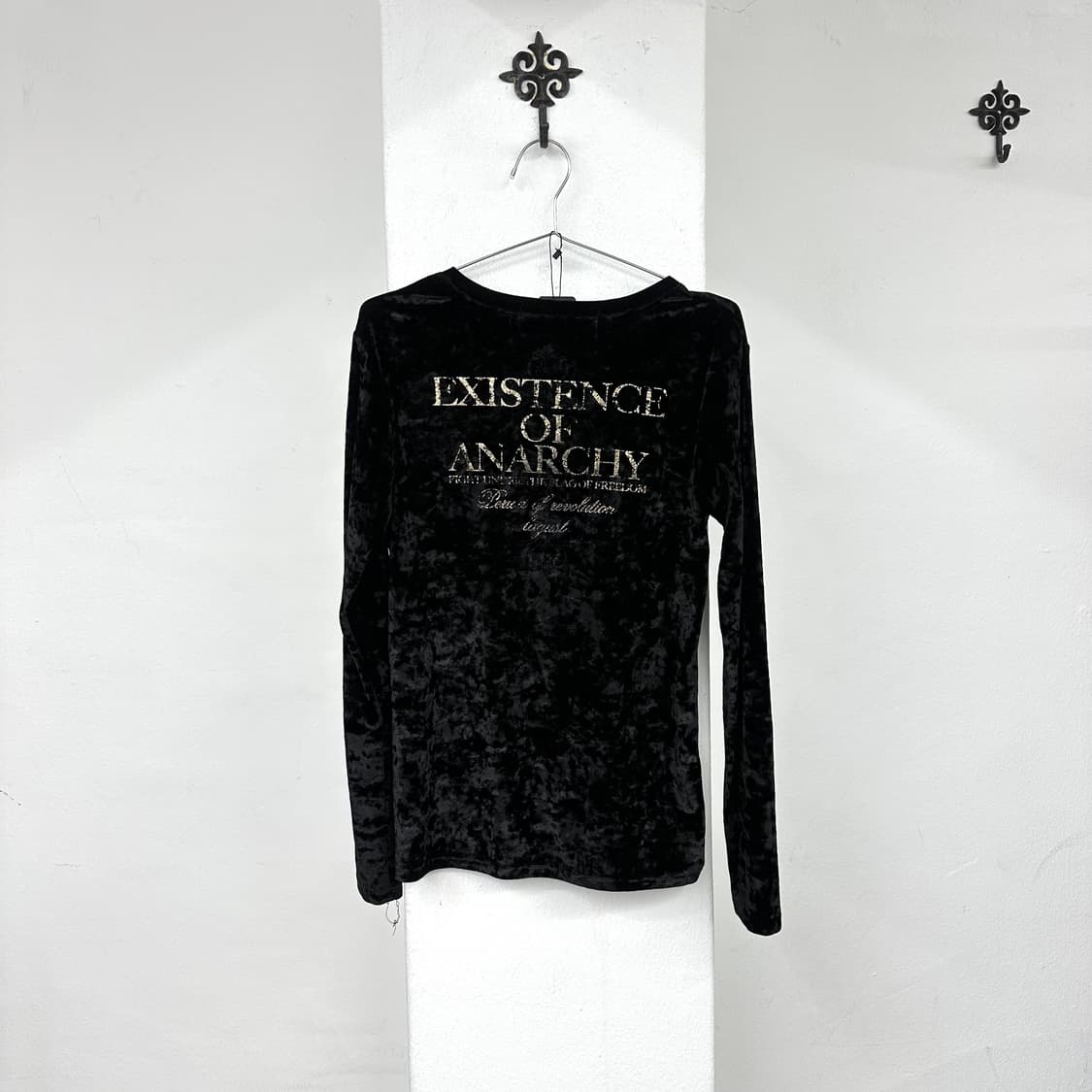 Lagust v-kei velvet long sleeve 상품이미지6