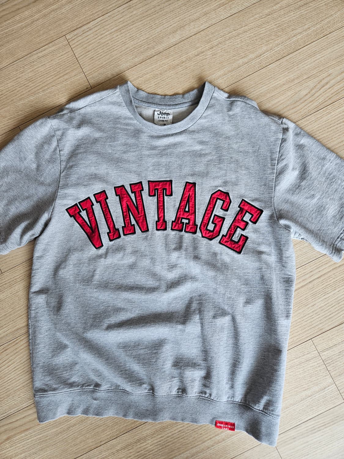 지프 빈티지 반팔 맨투맨 티셔츠L 상품이미지1