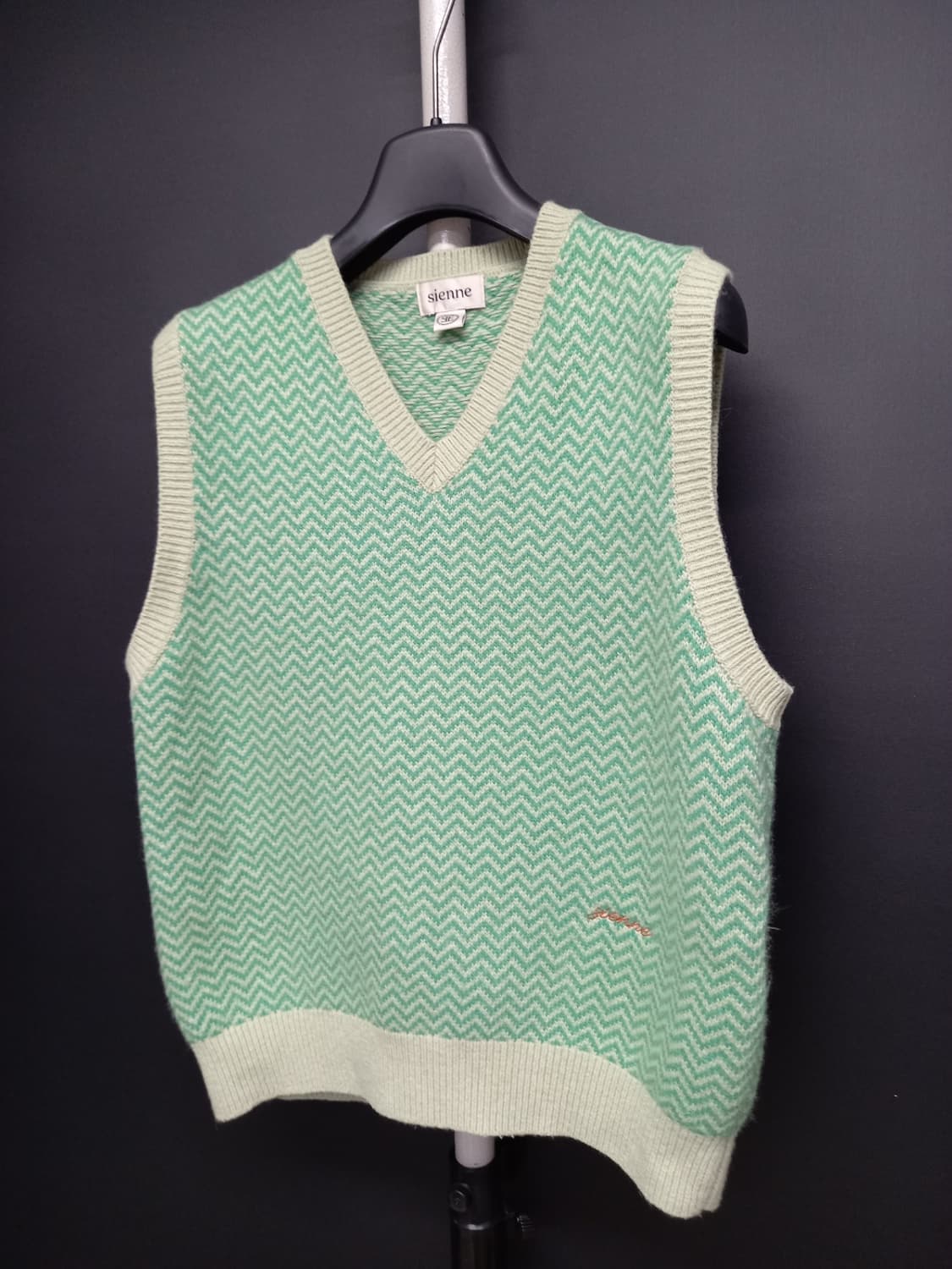 시엔느 춘추동 캐시미어블랜 베스트 F 33-66 상품이미지3