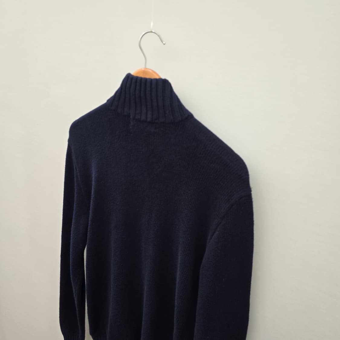폴로 랄프로렌 네이비 니트 집업 상품이미지7