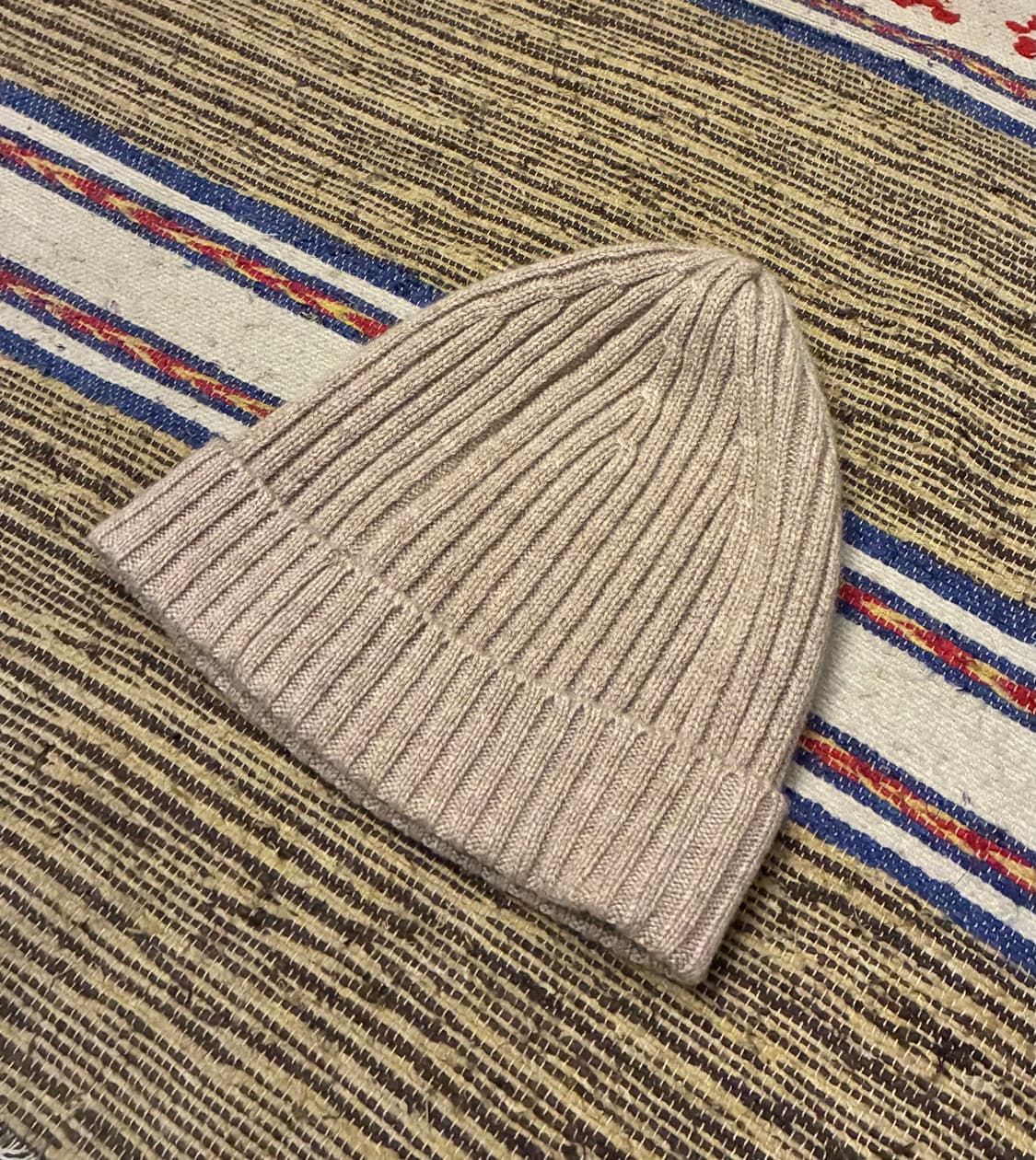 (F)allegri 알레그리 브라운 캐시미어 니트 비니 와치캡 상품이미지4