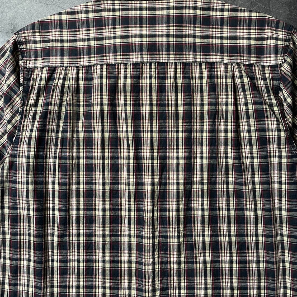 DICKIES 디키즈 빈티지 체크 반팔 워크 셔츠 A01028 상품이미지7