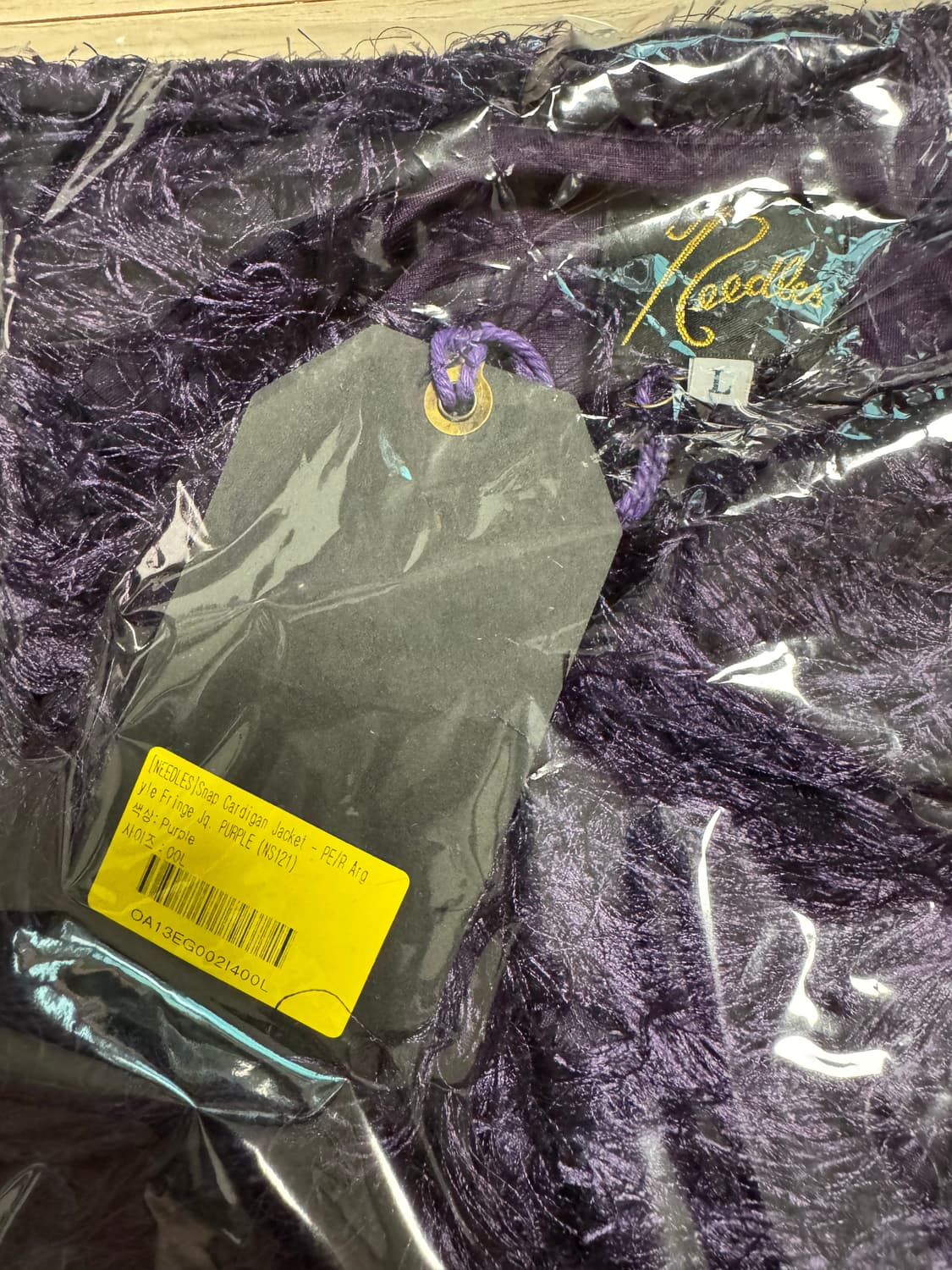 NEEDLES (NS121) Purple-L 사이즈 상품이미지8