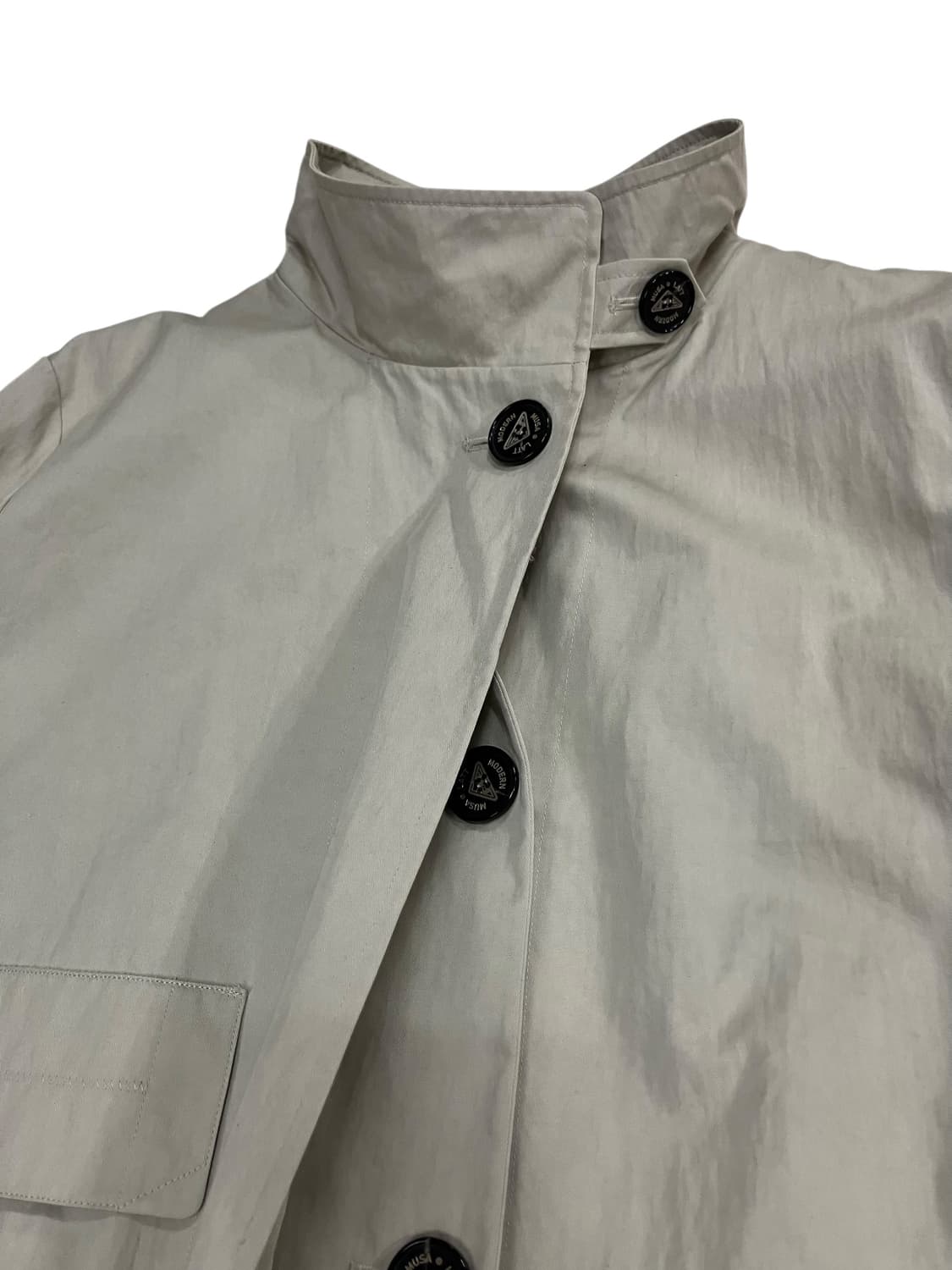 LÄTT 면 혼방 롱 코트 자켓 M 상품이미지4