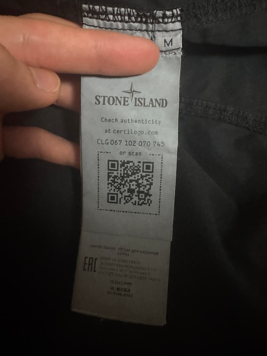 {M}정품 스톤아일랜드 22FW 오버셔츠 블랙 상품이미지5