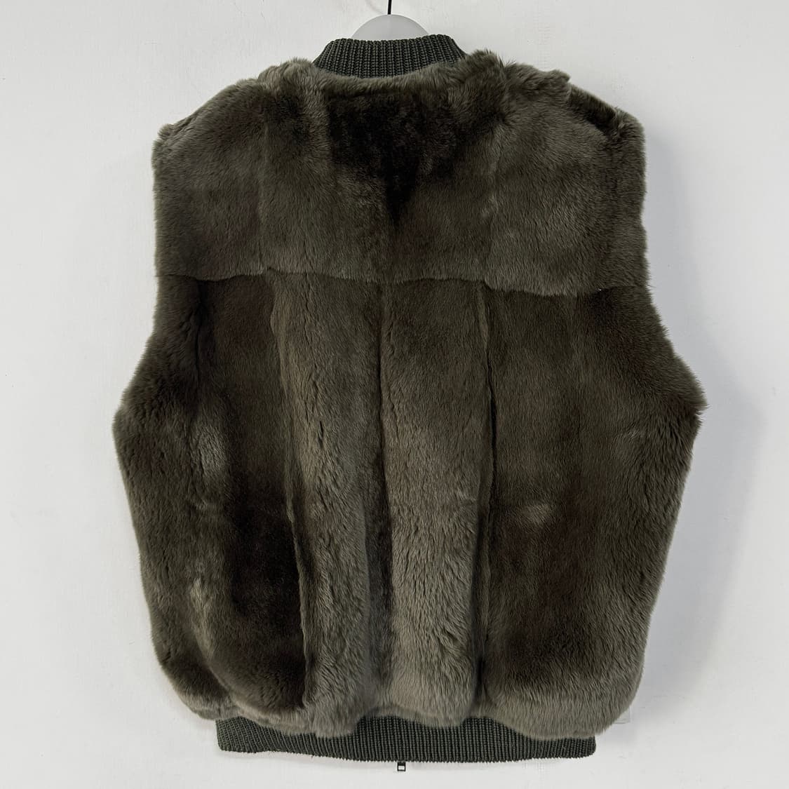 AS65 리버시블 밍크 퍼 패딩 베스트 상품이미지6