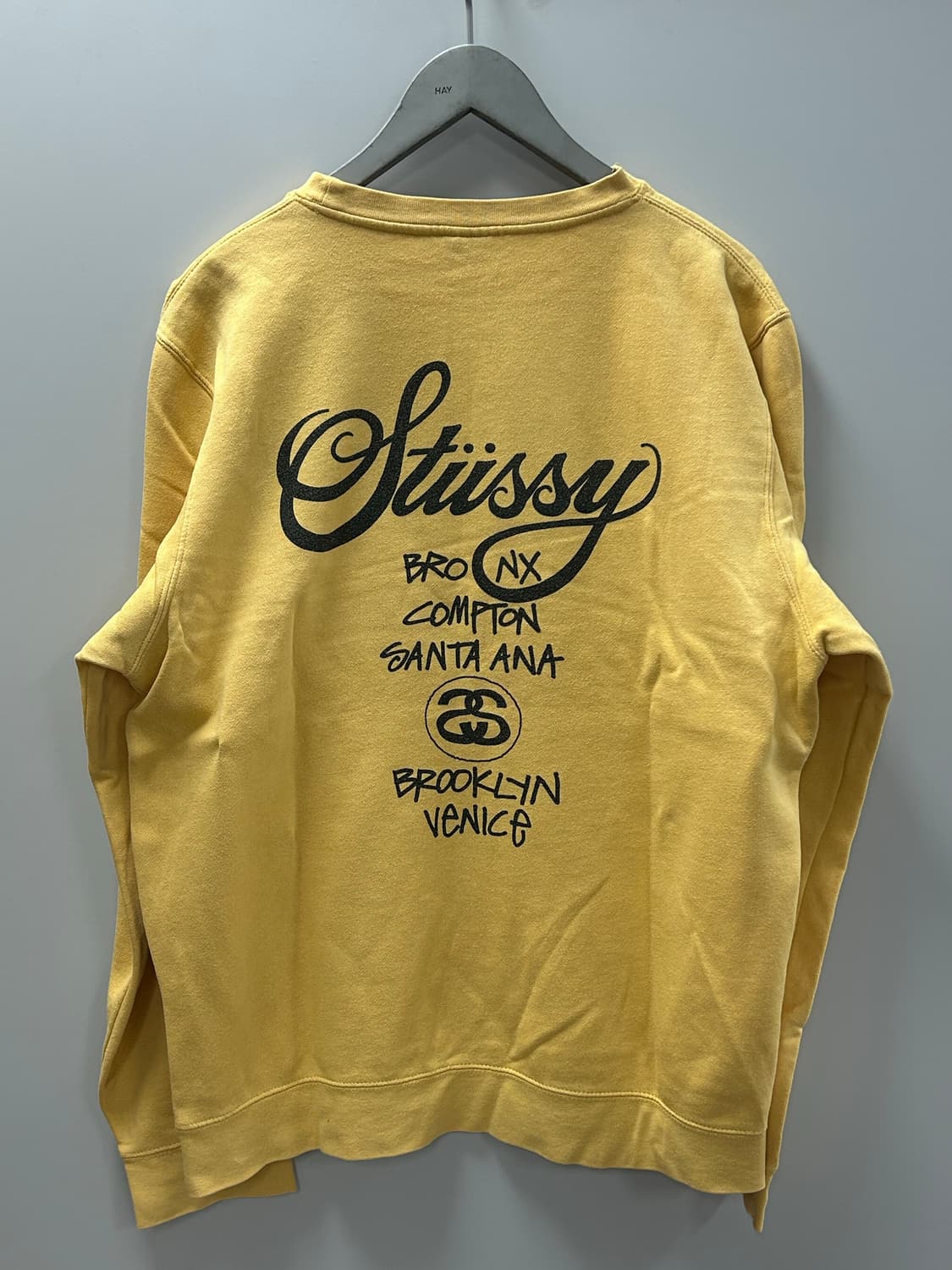 스투시(Stussy) 월드 투어 스웻셔츠 (XXL) 상품이미지2