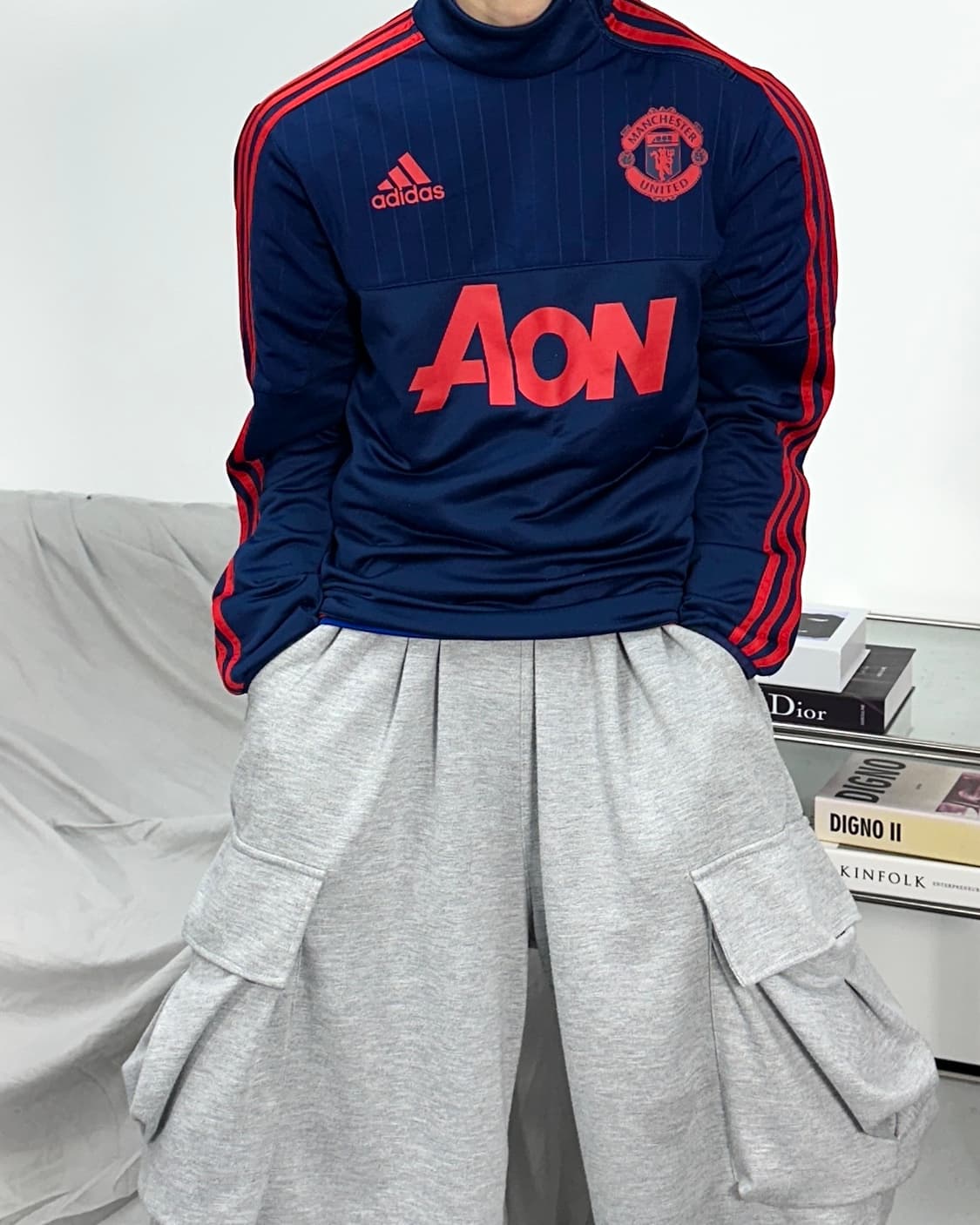 아디다스 15-16 맨체스터 유나이티드 드릴탑 M 상품이미지1