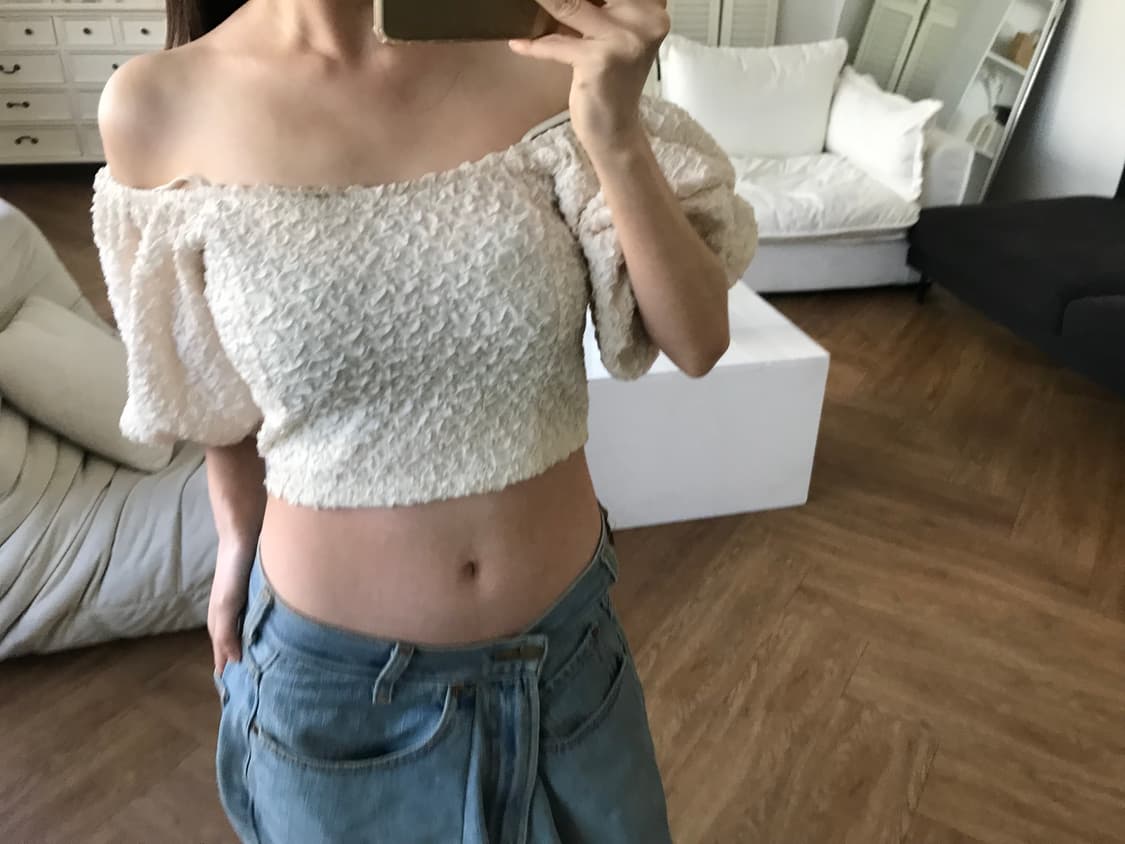 vintage puff top 상품이미지7