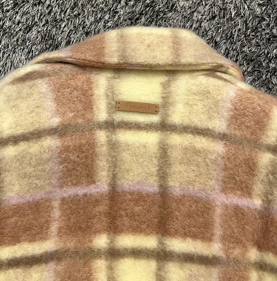 써스데이아일랜드 여성 울 코트 85-160(S) 상품이미지4