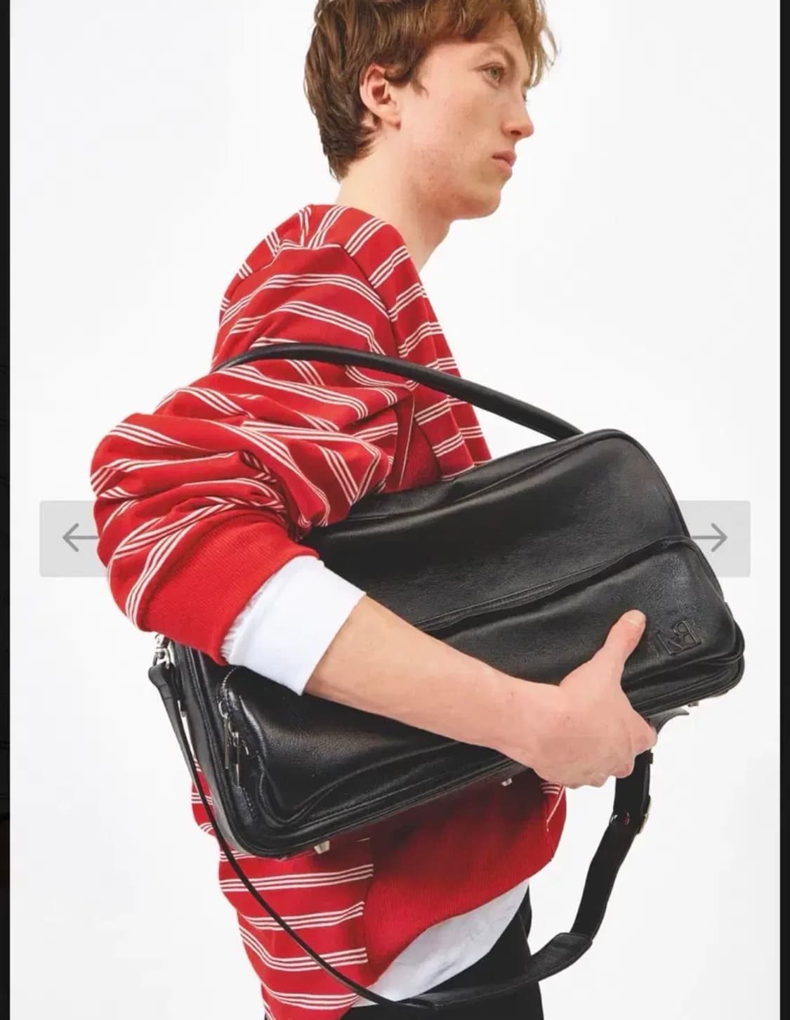 라벨아카이브 가방 샌드백 Sander bag black 상품이미지2